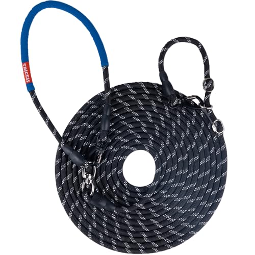 Strapazierfähige lange Hundeleine, 1,5 m, 1,5 m, 1,5 m, 1,8 m, Laufkabel, Trainingsleine mit faltbarem, gepolstertem Griff und Schlupfkragen, doppelter Drehhaken für Spielen, Camping, Hof, Hinterhof, Strapazierfähige lange Hundeleine, 1,5 m, 1,5 m, 1,5 m, 1,8 m, Laufkabel, Trainingsleine mit faltbarem, gepolstertem Griff und Schlupfkragen, doppelter Drehhaken für Spielen, Camping, Hof, Hinterhof, von tricess