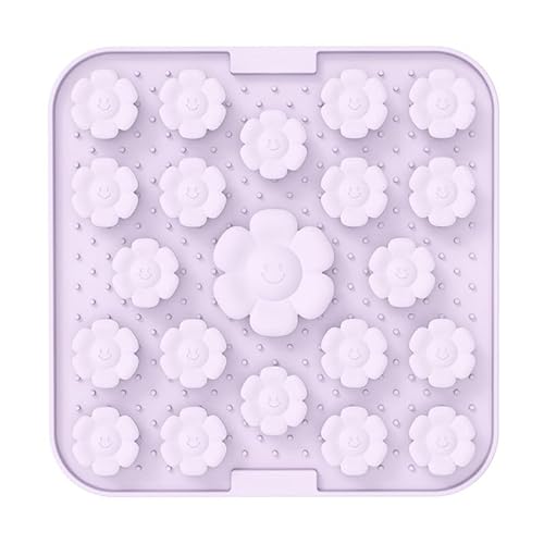 Haustier Geschirr, Hund Puzzle Slow Feeding Matte, Silikon Schnüffelmatte, wasserdichte und rutschfeste Futteraufbewahrung und Leckmatte für Katzen und Hunde Haustier Geschirr, Hund Puzzle Slow Feeding Matte, Silikon Schnüffelmatte, wasserdichte und rutschfeste Futteraufbewahrung und Leckmatte für Katzen und Hunde von trmqnaf