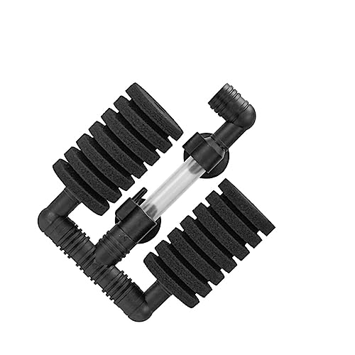 tuwiwol ABS Aquariumfilter, Wandmontage, auslaufsicher, drehbar, abnehmbar, leiser, laufender, modifizierter Schwammfilter, Typ 3 tuwiwol ABS Aquariumfilter, Wandmontage, auslaufsicher, drehbar, abnehmbar, leiser, laufender, modifizierter Schwammfilter, Typ 3 von tuwiwol