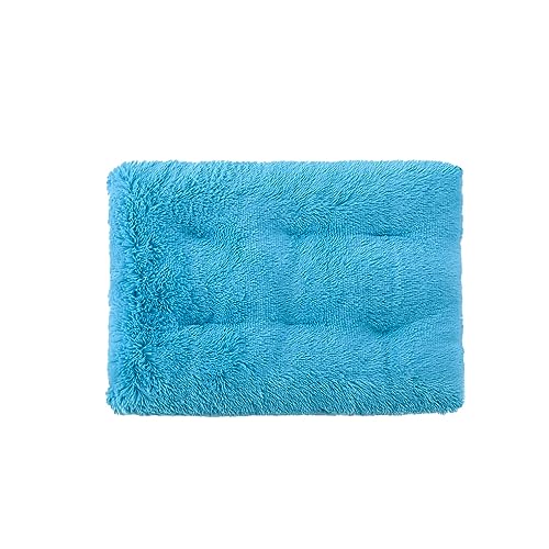 tuwiwol Gemütliches und weiches Hundekissen – leicht zu reinigen, langlebig und langlebig, Hundekäfigbett, Hundebettmatte, Haustierbett, gesund und hygienisch, Blau, S tuwiwol Gemütliches und weiches Hundekissen – leicht zu reinigen, langlebig und langlebig, Hundekäfigbett, Hundebettmatte, Haustierbett, gesund und hygienisch, Blau, S von tuwiwol