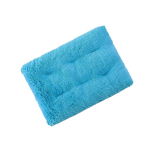 tuwiwol Gemütliches und weiches Hundekissen – leicht zu reinigen, langlebig und langlebig, Hundekäfigbett, Hundebettmatte, Haustierbett, gesund und hygienisch, Blau, XS tuwiwol Gemütliches und weiches Hundekissen – leicht zu reinigen, langlebig und langlebig, Hundekäfigbett, Hundebettmatte, Haustierbett, gesund und hygienisch, Blau, XS von tuwiwol