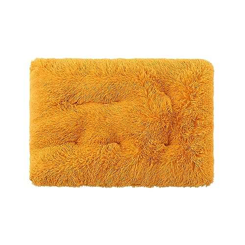 tuwiwol Gemütliches und weiches Hundekissen – leicht zu reinigen, langlebig und langlebig, Hundekäfigbett, Hundebettmatte, Haustierbett, gesund und hygienisch, Gold, S tuwiwol Gemütliches und weiches Hundekissen – leicht zu reinigen, langlebig und langlebig, Hundekäfigbett, Hundebettmatte, Haustierbett, gesund und hygienisch, Gold, S von tuwiwol