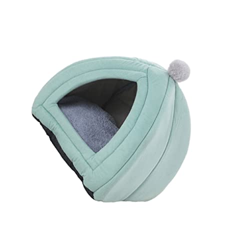 tuwiwol Haushalt Tragbare Pet Home Indoor Winter Ruhen Nest Plüsch Schlafen Zelt Kleine Tier Niedlichen Haustiere Liefert, Grün, 20x20x23cm tuwiwol Haushalt Tragbare Pet Home Indoor Winter Ruhen Nest Plüsch Schlafen Zelt Kleine Tier Niedlichen Haustiere Liefert, Grün, 20x20x23cm von tuwiwol