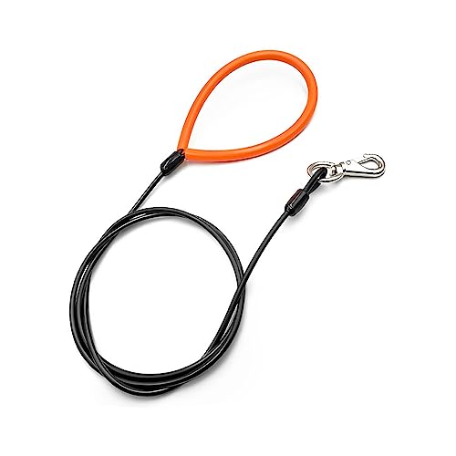 tuwiwol Pet Walking Leine Reißfestes 360 Grad Rotations Stilvolles Anti Rost Glattes Trainingsgeschirr Halsband Halskettenzubehör, Schwarz, 2M tuwiwol Pet Walking Leine Reißfestes 360 Grad Rotations Stilvolles Anti Rost Glattes Trainingsgeschirr Halsband Halskettenzubehör, Schwarz, 2M von tuwiwol