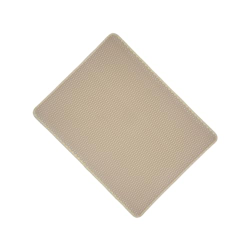 tuwiwol Weiches und praktisches Katzenzubehör, sicher und ungiftig, leicht zu reinigen, ABS Katzentoilette, Katzentoilette, niedlich, praktisch, Beige, 30 * 30cm tuwiwol Weiches und praktisches Katzenzubehör, sicher und ungiftig, leicht zu reinigen, ABS Katzentoilette, Katzentoilette, niedlich, praktisch, Beige, 30 * 30cm von tuwiwol