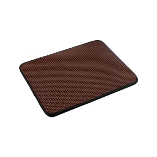 tuwiwol Weiches und praktisches Katzenzubehör, sicher und ungiftig, leicht zu reinigen, ABS Katzentoilette, Katzentoilette, niedlich, praktisch, Dunkelbraun, 30 * 30cm tuwiwol Weiches und praktisches Katzenzubehör, sicher und ungiftig, leicht zu reinigen, ABS Katzentoilette, Katzentoilette, niedlich, praktisch, Dunkelbraun, 30 * 30cm von tuwiwol
