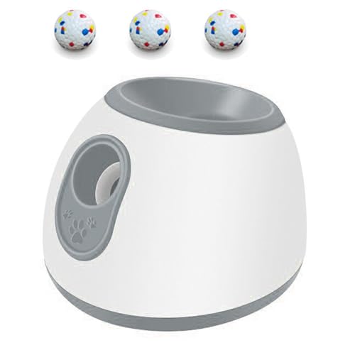 Automatischer Hundeballwerfer, Hundeballwerfer, Interaktives Welpen-Haustier-Apportierspielzeug, Mini-Hundeballwurfmaschine for Kleine Und Mittelgroße Hunde, Mit 3 Stück 2-Zoll-Tennisbällen (Color : Automatischer Hundeballwerfer, Hundeballwerfer, Interaktives Welpen-Haustier-Apportierspielzeug, Mini-Hundeballwurfmaschine for Kleine Und Mittelgroße Hunde, Mit 3 Stück 2-Zoll-Tennisbällen (Color : von tylxayoxa