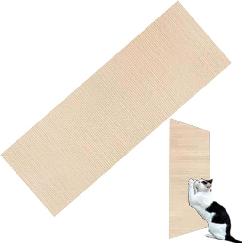 Climbing Cat Scratcher 60×100cm,2024 New DIY Climbing Cat Scratcher,Trimmbare Selbstkleber Kratzmatte Katze,widerstandsfähig Katzenmöbel Fußmatte Kratzpad,Kratzmöbel SchutzungCat Scratcher (Color : K von tylxayoxa