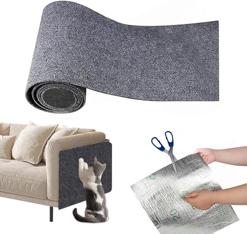 Kratzmöbelschutz for Katzen – Natürliche Sisal-Sofaschoner Von Katzen – Couch-Kratzschutzmatte (Color : Gray, Size : 24 * 40in) von tylxayoxa