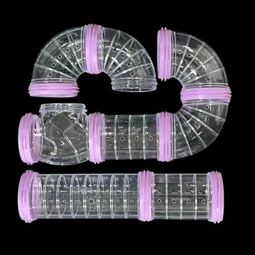 uikios Hamster Tunnel Tube Spielzeug Kaninchen Spielzeug Klar Do It Yourself Montieren Rohr für Hamster für Rennmäuse Playtube Toy Tube uikios Hamster Tunnel Tube Spielzeug Kaninchen Spielzeug Klar Do It Yourself Montieren Rohr für Hamster für Rennmäuse Playtube Toy Tube von uikios