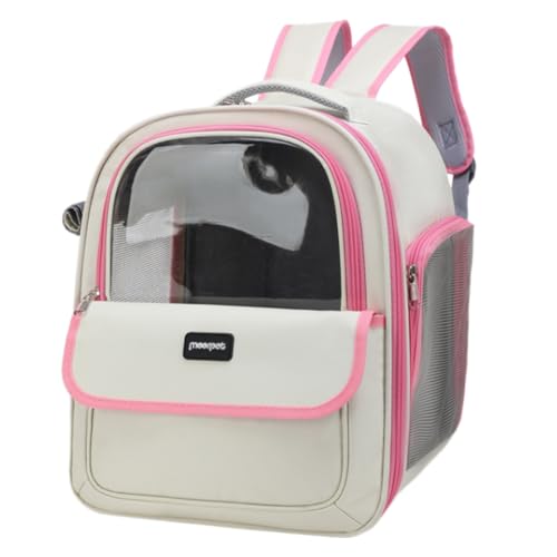 uikios Haustier-Handtasche, Katzentragetasche, weich, große Kapazität, mit Riemen, atmungsaktiv, Haustier-Tragetasche, Sightseeing-Tasche uikios Haustier-Handtasche, Katzentragetasche, weich, große Kapazität, mit Riemen, atmungsaktiv, Haustier-Tragetasche, Sightseeing-Tasche von uikios