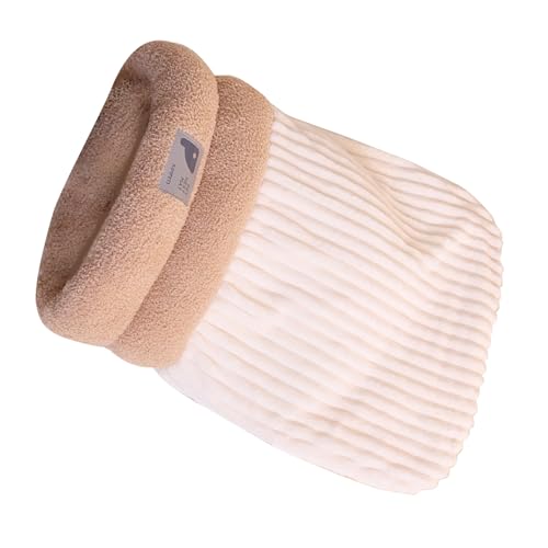 uikios Katzen-Schlafsack, Fleece-Winterdecke, Taschennest, dickes Futter, pelzig, warm, für Haustiere, Kätzchen, Welpen, Grau/W/Braun uikios Katzen-Schlafsack, Fleece-Winterdecke, Taschennest, dickes Futter, pelzig, warm, für Haustiere, Kätzchen, Welpen, Grau/W/Braun von uikios
