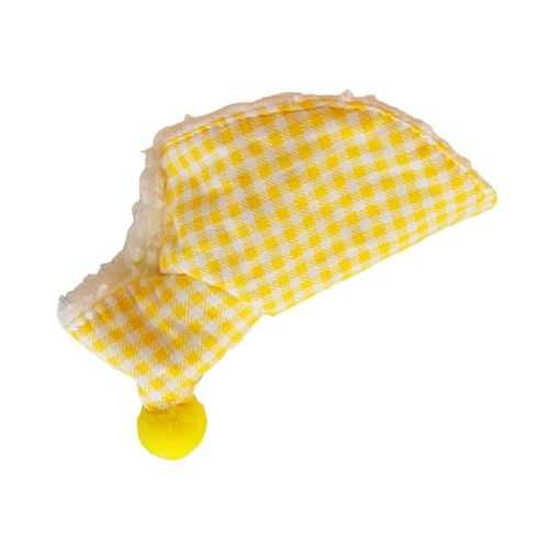 uikios Warmer, karierter Vogelumhang für Papageien und Wellensittiche, warmer Umhang, Winter-Outfit für kleine Haustiere, leicht zu tragen und von uikios