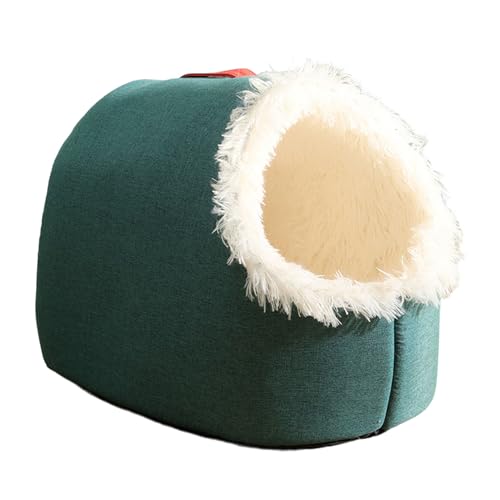 uikios Weiches, durchlässiges Haustierbett für Kleintiere, warmes Bett, Haus für kaltes Wetter, Höhle für kleine Medien, Haustiere im Innenbereich uikios Weiches, durchlässiges Haustierbett für Kleintiere, warmes Bett, Haus für kaltes Wetter, Höhle für kleine Medien, Haustiere im Innenbereich von uikios