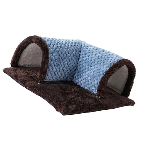 uikios Weiches, durchlässiges Plüsch-Haustierbett für Kleintiere, warmes Bett, Haus für kaltes Wetter, Höhle für kleine Haustiere wie Hamster uikios Weiches, durchlässiges Plüsch-Haustierbett für Kleintiere, warmes Bett, Haus für kaltes Wetter, Höhle für kleine Haustiere wie Hamster von uikios