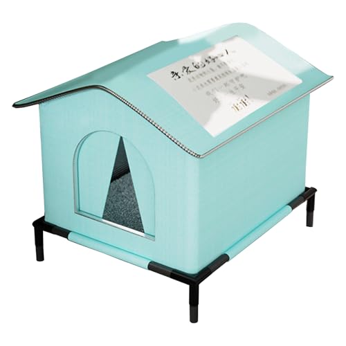uikios Winter Warm Cats Shelter Waterproof and Cold Resistant Tent for Cats with Large Space All Season Use uikios Winter Warm Cats Shelter Waterproof and Cold Resistant Tent for Cats with Large Space All Season Use von uikios