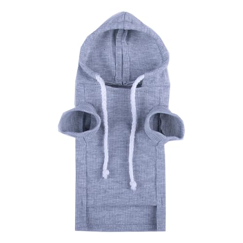 Flauschiger Haustier-Kapuzenpullover, niedliches Frettchen, einfarbig, Kordelzug, Kapuzen-Sweatshirt, dickes Fleece, Vorderbein, elastisch, Hamster, Meerschweinchen, waschbar, Haustier-Kapuzenpullover Flauschiger Haustier-Kapuzenpullover, niedliches Frettchen, einfarbig, Kordelzug, Kapuzen-Sweatshirt, dickes Fleece, Vorderbein, elastisch, Hamster, Meerschweinchen, waschbar, Haustier-Kapuzenpullover von ulafbwur