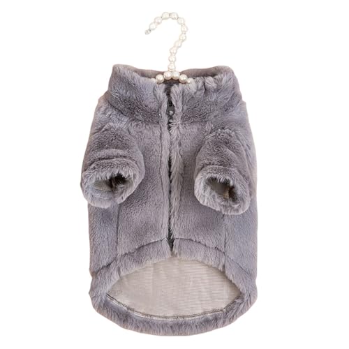 Haustier-Strickjacke, ultraweich, zweibeiniger Reißverschluss, hält warm, Winter, Herbst, Hund, verdicktes Fleece, für den täglichen Gebrauch, Haustiermantel Haustier-Strickjacke, ultraweich, zweibeiniger Reißverschluss, hält warm, Winter, Herbst, Hund, verdicktes Fleece, für den täglichen Gebrauch, Haustiermantel von ulafbwur