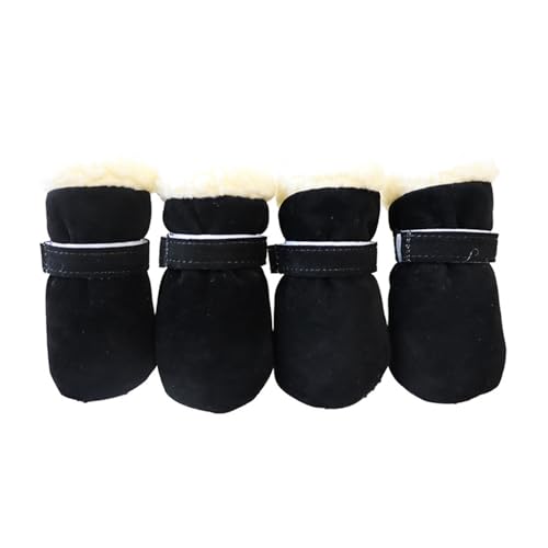 Haustier-Zubehör, 4 Stück, einfarbig, verhindert Kälte, weiche Sohle, modische Haustier-Hunde-Sneaker, Haustierprodukt, Haustier-Sneaker Haustier-Zubehör, 4 Stück, einfarbig, verhindert Kälte, weiche Sohle, modische Haustier-Hunde-Sneaker, Haustierprodukt, Haustier-Sneaker von ulafbwur