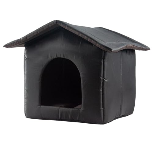 Haustierbett, Haustierhaus, wasserdicht, abnehmbar, Oxford-Stoff, bequem, Winter, Katze, Kätzchen, Unterschlupf für den Außenbereich, Haustierheim Haustierbett, Haustierhaus, wasserdicht, abnehmbar, Oxford-Stoff, bequem, Winter, Katze, Kätzchen, Unterschlupf für den Außenbereich, Haustierheim von ulafbwur