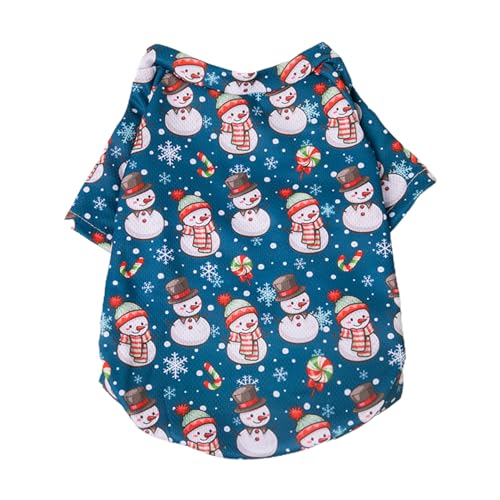 Hundekostüm, Haustier-T-Shirt, waschbar, bedruckt, bequem, langlebig, weich, Polyester, Weihnachtselemente, Hundepullover für den Winter, Haustierweste, Haustier Hund Hundekostüm, Haustier-T-Shirt, waschbar, bedruckt, bequem, langlebig, weich, Polyester, Weihnachtselemente, Hundepullover für den Winter, Haustierweste, Haustier Hund von ulafbwur