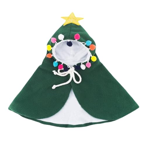 Katzenkleidung, Haustierumhang, Rundhalsausschnitt, Kordelzug, hohe Elastizität, weiches Stern-Dekor, Cosplay, verbessert das Ambiente, Weihnachten, Welpen, Katzen, Umhang, Haustierbekleidung für Katzenkleidung, Haustierumhang, Rundhalsausschnitt, Kordelzug, hohe Elastizität, weiches Stern-Dekor, Cosplay, verbessert das Ambiente, Weihnachten, Welpen, Katzen, Umhang, Haustierbekleidung für von ulafbwur