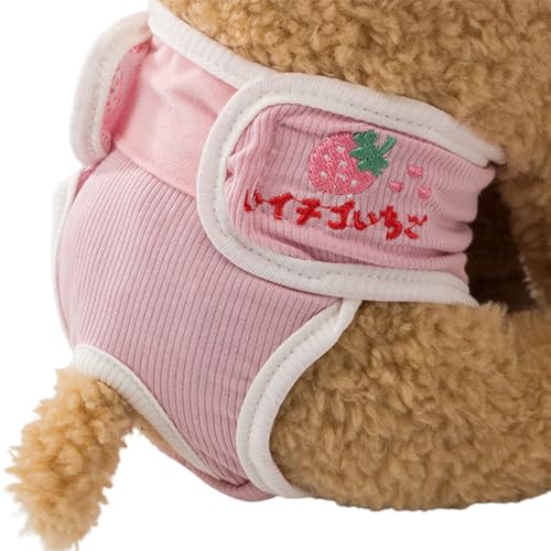 Unterwäsche für Haustiere, Hygiene-Höschen, Fruchtblumen-Stickerei, auslaufsicher, atmungsaktiv, Haustier-Windeln, Hundezubehör, Haustier-Hygiene-Haustiere Unterwäsche für Haustiere, Hygiene-Höschen, Fruchtblumen-Stickerei, auslaufsicher, atmungsaktiv, Haustier-Windeln, Hundezubehör, Haustier-Hygiene-Haustiere von ulafbwur