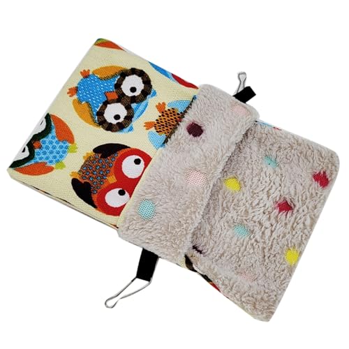 ulafbwur Hängematte Winter Kleine Haustier Schlafsack Warm Eichhörnchen Hamster Nest Haustier Hängende Hängematte ulafbwur Hängematte Winter Kleine Haustier Schlafsack Warm Eichhörnchen Hamster Nest Haustier Hängende Hängematte von ulafbwur