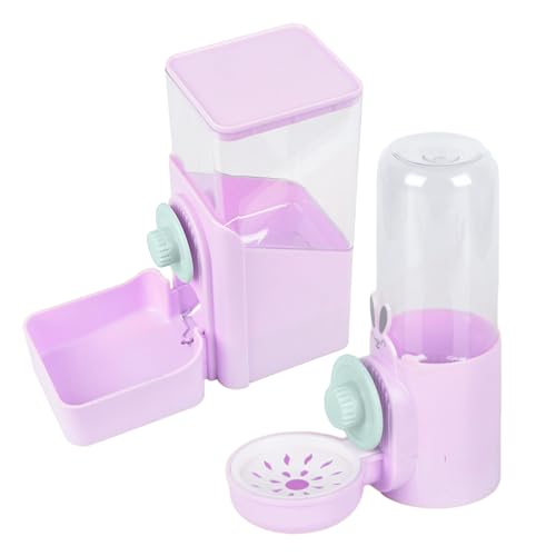 ulafbwur Hängender Automatischer Tierfutter-Wasserspender, Auto Gravity Pet Feeder und Waterer Set, 1 Set Automatischer Haustier-Futterspender Automatischer Hunde Wasserspender Große Kapazität ulafbwur Hängender Automatischer Tierfutter-Wasserspender, Auto Gravity Pet Feeder und Waterer Set, 1 Set Automatischer Haustier-Futterspender Automatischer Hunde Wasserspender Große Kapazität von ulafbwur