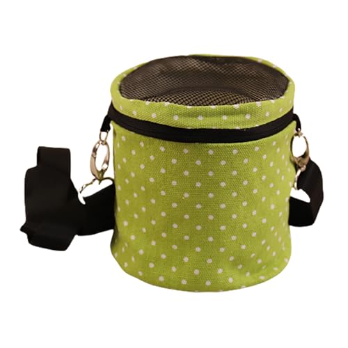 ulafbwur Hamster-Tasche, Haustier-Tragetasche, niedliches Cartoon-Muster, atmungsaktiv, tragbare Ausflugstasche für kleine Haustiere, tragbare Haustier-Tragetasche Grün M ulafbwur Hamster-Tasche, Haustier-Tragetasche, niedliches Cartoon-Muster, atmungsaktiv, tragbare Ausflugstasche für kleine Haustiere, tragbare Haustier-Tragetasche Grün M von ulafbwur