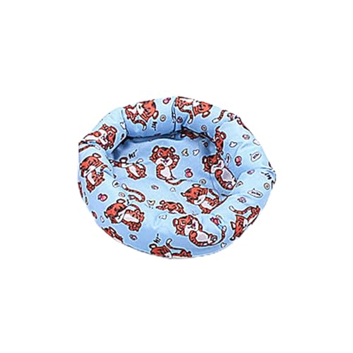 ulafbwur Hamsterbett, gute Elastizität, dekorativ, runde Form, bequem, weiche Haptik, Ruhe und Schlaf, Cartoon-Hamsterbett, weiches warmes Kissen ulafbwur Hamsterbett, gute Elastizität, dekorativ, runde Form, bequem, weiche Haptik, Ruhe und Schlaf, Cartoon-Hamsterbett, weiches warmes Kissen von ulafbwur