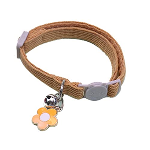 ulafbwur Haustier-Halsband, Kreis, Haustier-Halsband, Blumenornament, verschleißfest, Cord, Welpen, Kätzchen, Haustier-Halskette, Fotografie-Requisite, Haustierbedarf, Katzen-Haustier-Schmuck ulafbwur Haustier-Halsband, Kreis, Haustier-Halsband, Blumenornament, verschleißfest, Cord, Welpen, Kätzchen, Haustier-Halskette, Fotografie-Requisite, Haustierbedarf, Katzen-Haustier-Schmuck von ulafbwur