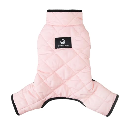 ulafbwur Haustier-Outfits, Reiner Farbmantel für Hunde, hält warm, einfarbig, langlebig, elegant Rosa XL ulafbwur Haustier-Outfits, Reiner Farbmantel für Hunde, hält warm, einfarbig, langlebig, elegant Rosa XL von ulafbwur