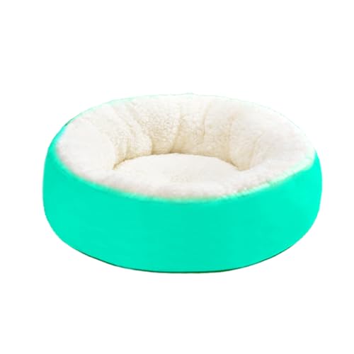 ulafbwur Haustierbett, Warmhaltefunktion, rund, Lammsamt, Katzenbett, praktisch, grün, L ulafbwur Haustierbett, Warmhaltefunktion, rund, Lammsamt, Katzenbett, praktisch, grün, L von ulafbwur