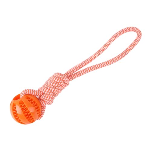 ulafbwur Hundespielzeug, Gummiball, Hundespielzeug, Seil, interaktiv, sauber, verschleißfest, bissfest, Knoten, Haustierspielzeug, Teddy-Zubehör, Aktivitätsspielzeug ulafbwur Hundespielzeug, Gummiball, Hundespielzeug, Seil, interaktiv, sauber, verschleißfest, bissfest, Knoten, Haustierspielzeug, Teddy-Zubehör, Aktivitätsspielzeug von ulafbwur