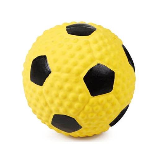 ulafbwur Hundespielzeug, hochelastisch, gefüllt, Latexball, Spielzeug, klingend, Fußball, Rugby, lustiges Hundespielzeug ulafbwur Hundespielzeug, hochelastisch, gefüllt, Latexball, Spielzeug, klingend, Fußball, Rugby, lustiges Hundespielzeug von ulafbwur