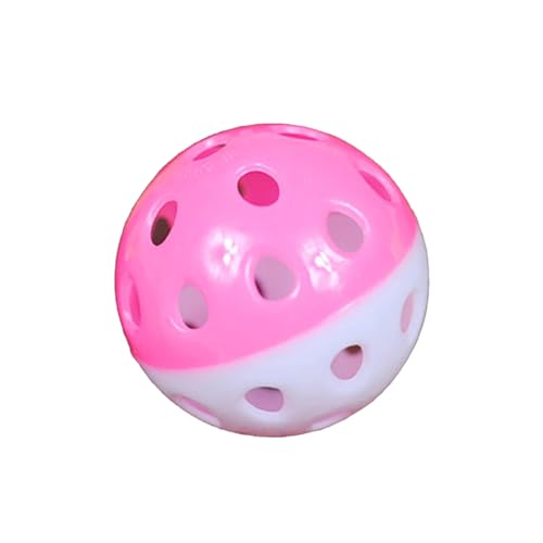ulafbwur Katzenspielzeug für Indoor-Katzen, Kunststoff, rund, Spielball mit Glocke, Haustierspielzeug, bestes Katzenspielzeug für Indoor-Katzen ulafbwur Katzenspielzeug für Indoor-Katzen, Kunststoff, rund, Spielball mit Glocke, Haustierspielzeug, bestes Katzenspielzeug für Indoor-Katzen von ulafbwur