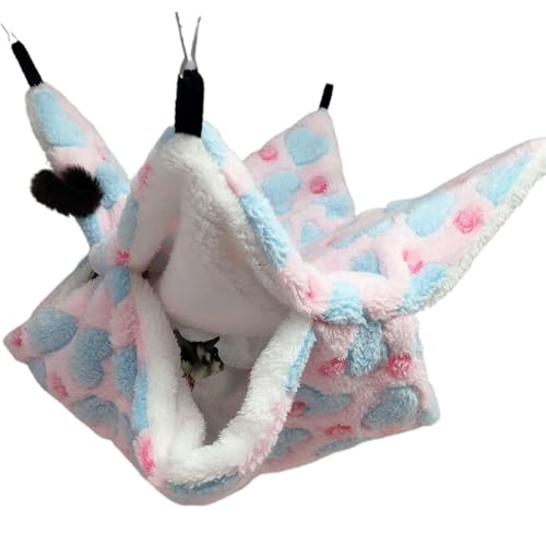 ulafbwur Kissen Pet Sugar Glider Hamster Doppellagige Hängematte Hängematte Eichhörnchen Schlafen ulafbwur Kissen Pet Sugar Glider Hamster Doppellagige Hängematte Hängematte Eichhörnchen Schlafen von ulafbwur