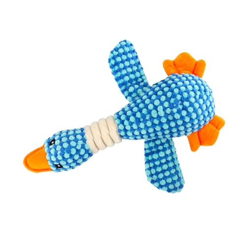 ulafbwur Lustiges Hundespielzeug, Plüsch, Cartoon-Entenform, Haustierspielzeug, integrierter Sound, interaktives Welpenspielzeug, quietschendes Spielzeug, Haustierbedarf, Hundespielzeug ulafbwur Lustiges Hundespielzeug, Plüsch, Cartoon-Entenform, Haustierspielzeug, integrierter Sound, interaktives Welpenspielzeug, quietschendes Spielzeug, Haustierbedarf, Hundespielzeug von ulafbwur