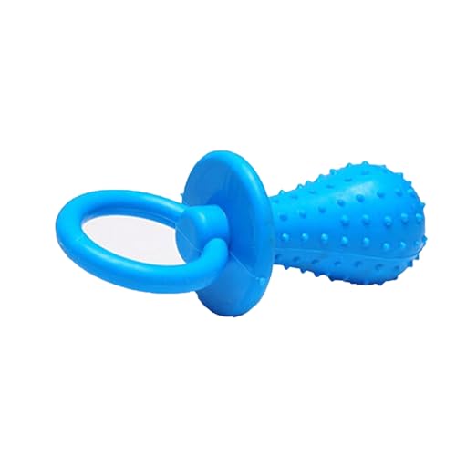 ulafbwur Mini-Hundespielzeug, bissfest, Glockenform, Gummi, Schnuller, Haustier, Hund, Welpen, Molar-Trainingsspielzeug, cooles Hundespielzeug von ulafbwur