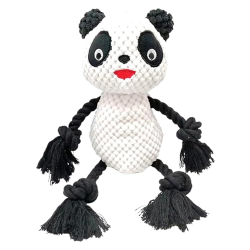 ulafbwur Niedliches Hundespielzeug, Haustier-Plüschtier, auffällig, Reinigung, PP-gefüllt, Cartoon-Tiger-Panda-Form, für Zuhause, Haustier-Plüschtier, cooles Hundespielzeug ulafbwur Niedliches Hundespielzeug, Haustier-Plüschtier, auffällig, Reinigung, PP-gefüllt, Cartoon-Tiger-Panda-Form, für Zuhause, Haustier-Plüschtier, cooles Hundespielzeug von ulafbwur