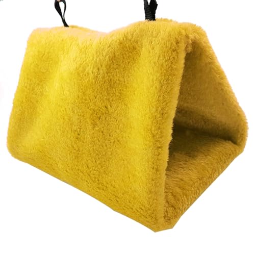 ulafbwur Papageienkäfig für Vögel, Papageien, Dreiecksform, Käfighaus, Hängematte, warmes Haustierzubehör, Vogelkäfig, Papagei ulafbwur Papageienkäfig für Vögel, Papageien, Dreiecksform, Käfighaus, Hängematte, warmes Haustierzubehör, Vogelkäfig, Papagei von ulafbwur