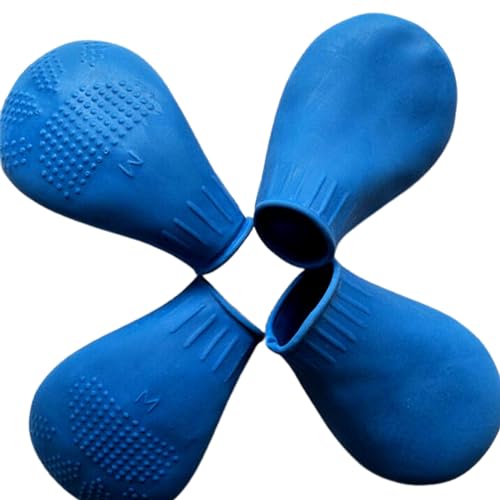 ulafbwur Wasserdichte Haustierstiefel, rutschfest, wasserdicht, für Hunde, 4 Stück, bunt ulafbwur Wasserdichte Haustierstiefel, rutschfest, wasserdicht, für Hunde, 4 Stück, bunt von ulafbwur