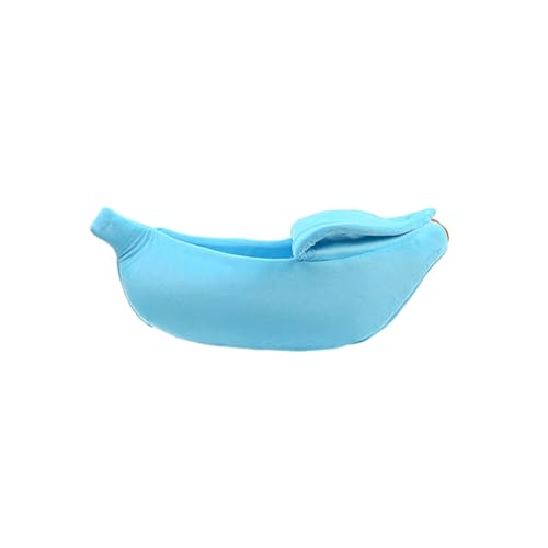 ulafbwur Weiches und gemütliches Haustierbett, niedliche Bananenform, weiche, bequeme Hundehütte, exquisite Verarbeitung, schlafendes Haustierbedarf, Bananenförmiges Haustierbett ulafbwur Weiches und gemütliches Haustierbett, niedliche Bananenform, weiche, bequeme Hundehütte, exquisite Verarbeitung, schlafendes Haustierbedarf, Bananenförmiges Haustierbett von ulafbwur