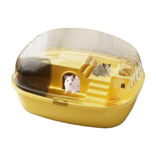Jaula para Hamster- und Rennmauskäfig - Kleintierspaß und interaktiver Hauskäfig | Der geräumige Lebensraum misst 13,98 x 10,83 x 7,87 Zoll, für Hamsterkomfort und Sichtbarkeit Jaula para Hamster- und Rennmauskäfig - Kleintierspaß und interaktiver Hauskäfig | Der geräumige Lebensraum misst 13,98 x 10,83 x 7,87 Zoll, für Hamsterkomfort und Sichtbarkeit von ulapithi