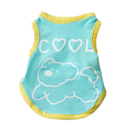 Kleidung für Hunde, für Damen, Sommerkleidung für Hunde, atmungsaktives Hemd für kleine Hunde, Kühlweste für Hunde, Hemd für kleine Hunde, Chihuahua-Kleidung für den Gebrauch von ulapithi