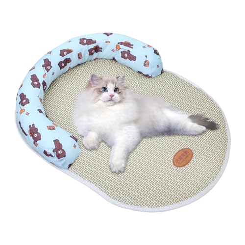 Kühldecke für Hunde, frische Matte für Katzen | Kühlmatte atmungsaktiv für Katzen 15 x 11 Zoll, Kühlkissen für Hunde, Outdoor-Hundebett, Teppich Kühldecke für Hunde, frische Matte für Katzen | Kühlmatte atmungsaktiv für Katzen 15 x 11 Zoll, Kühlkissen für Hunde, Outdoor-Hundebett, Teppich von ulapithi