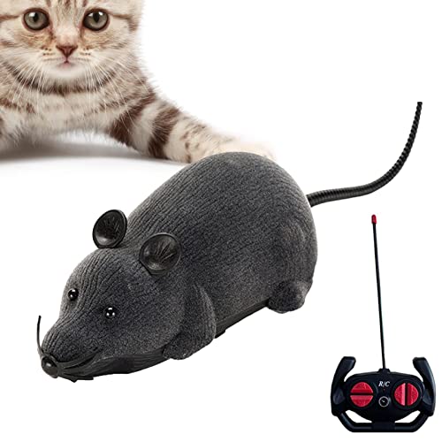 Maus Mit Fernbedienung, Kabelloses Elektronisches Ferngesteuertes Maus-Haustierspielzeug, Roboter-Maus-Katzenspielzeug, Interaktives Katzenspielzeug Streichspielzeug, Neuartiges Geschenk Für Kinder Maus Mit Fernbedienung, Kabelloses Elektronisches Ferngesteuertes Maus-Haustierspielzeug, Roboter-Maus-Katzenspielzeug, Interaktives Katzenspielzeug Streichspielzeug, Neuartiges Geschenk Für Kinder von ulapithi