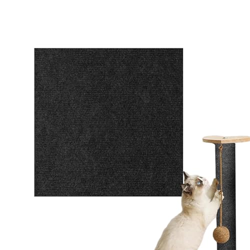 Selbstklebend Kratzteppich Katze Wand,Selbstklebend Kratzmatte Katze,Kratzteppich Katzen,Kratzbretter Katze Wand,Kratzbrett Katzen,Katzenkratzbretter,Katzen Kratzwand,DIY Trimmbarer Teppich Matte Pad von ulapithi