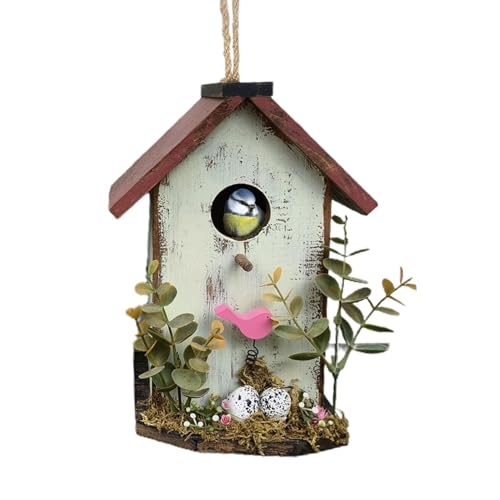 Vogelhaus für den Außenbereich, Vogelhäuser aus - Niedliches -Außenvogelhaus zum Aufhängen - Dekorativer schützender Vogelkäfig, multifunktionale Gartendekoration für den Vogelhaus für den Außenbereich, Vogelhäuser aus - Niedliches -Außenvogelhaus zum Aufhängen - Dekorativer schützender Vogelkäfig, multifunktionale Gartendekoration für den von ulapithi